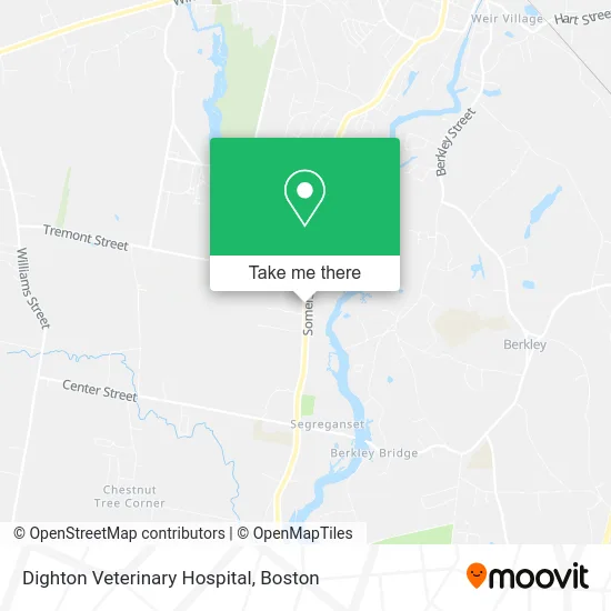 Dighton Veterinary Hospital map