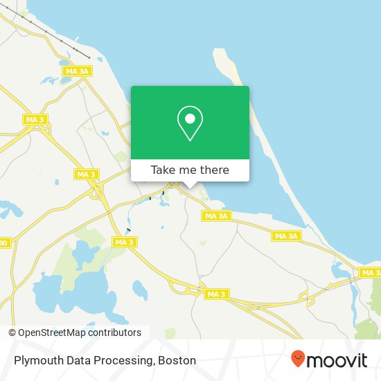 Mapa de Plymouth Data Processing