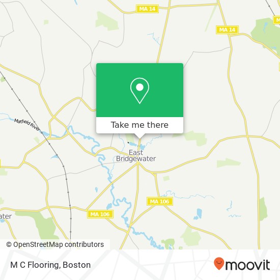 M C Flooring map