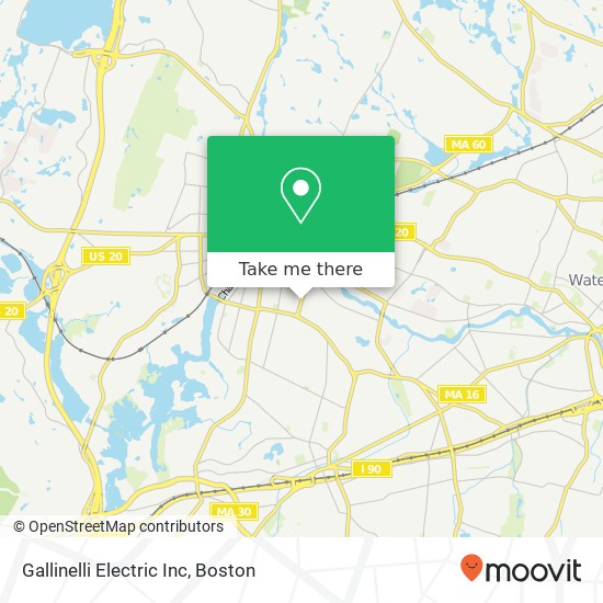 Mapa de Gallinelli Electric Inc