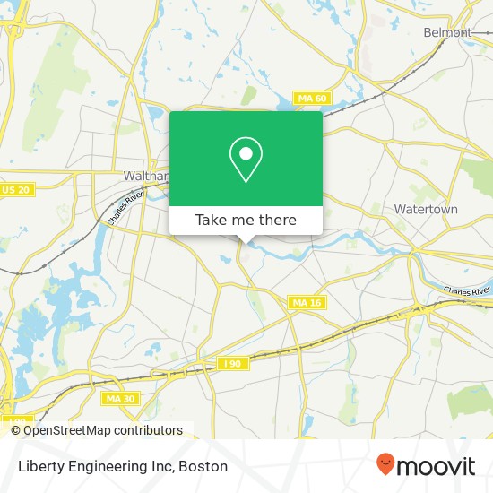 Liberty Engineering Inc map