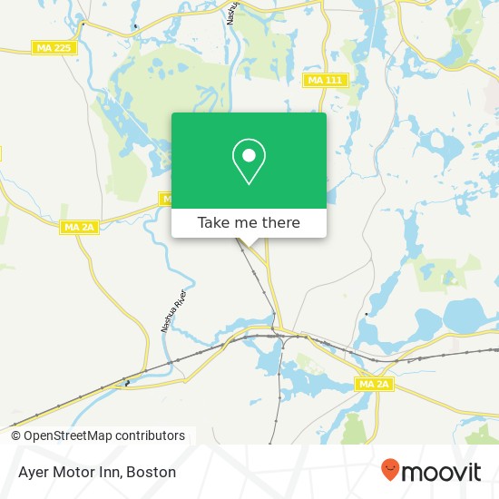 Ayer Motor Inn map