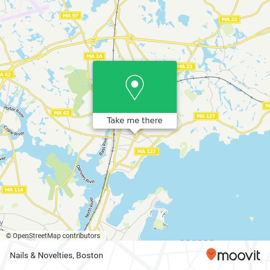 Nails & Novelties map