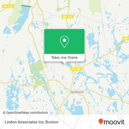 Mapa de Lindon Associates Inc