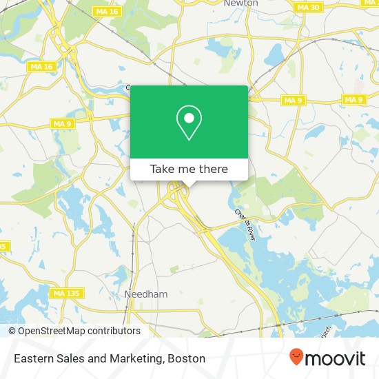 Mapa de Eastern Sales and Marketing