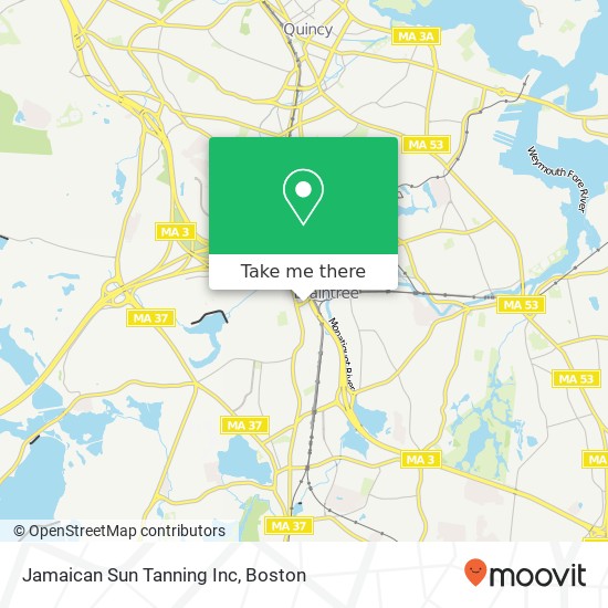 Jamaican Sun Tanning Inc map