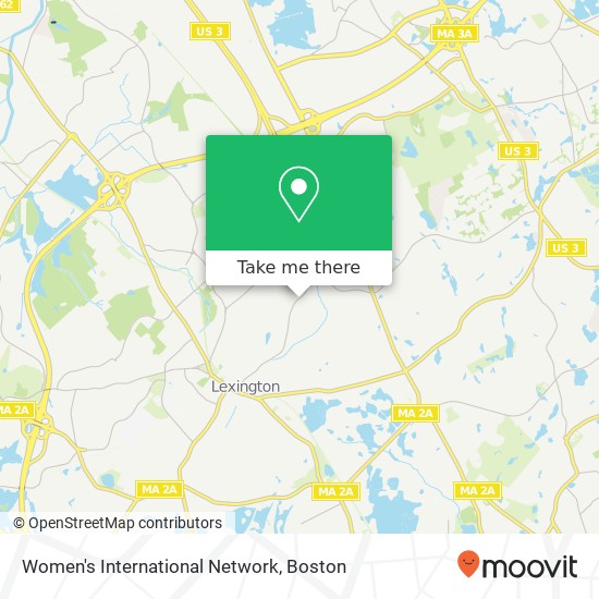 Women's International Network map