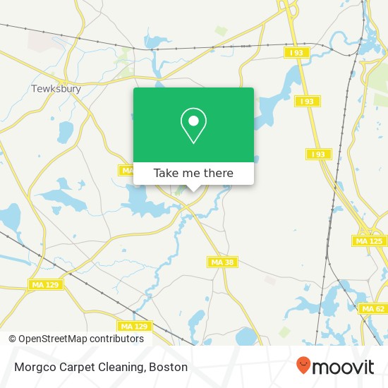 Mapa de Morgco Carpet Cleaning