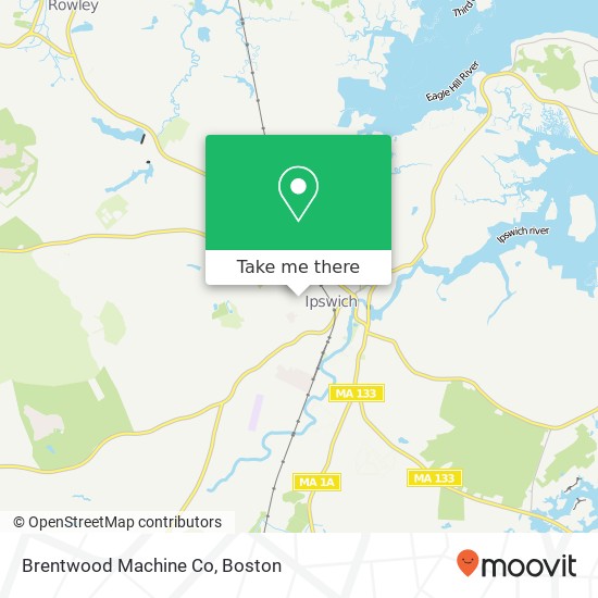 Brentwood Machine Co map