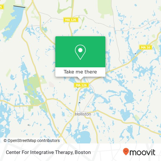 Mapa de Center For Integrative Therapy