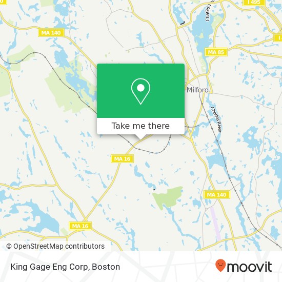 King Gage Eng Corp map