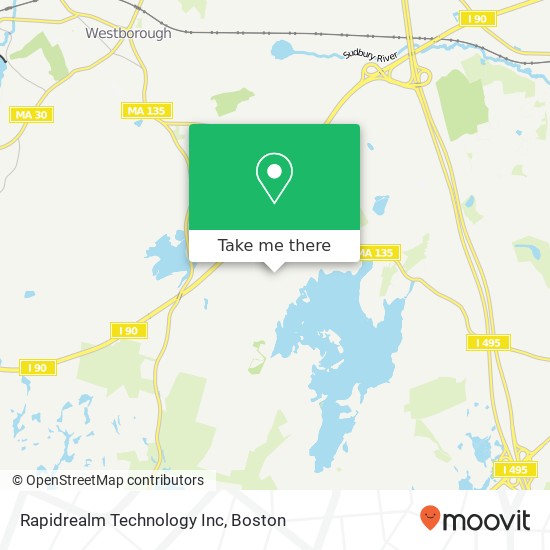 Mapa de Rapidrealm Technology Inc