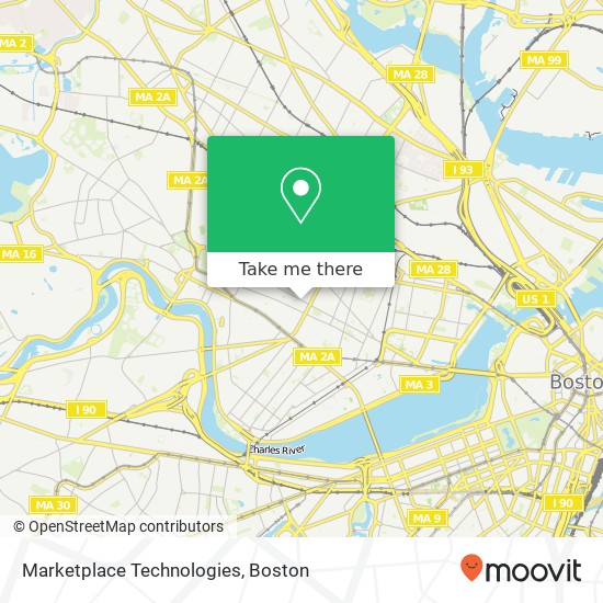 Marketplace Technologies map