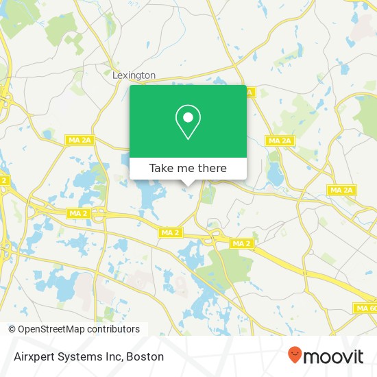 Mapa de Airxpert Systems Inc