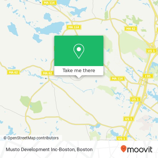 Musto Development Inc-Boston map