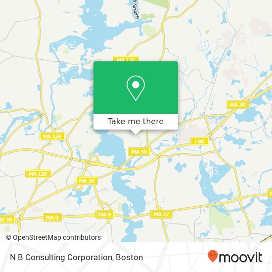 N B Consulting Corporation map