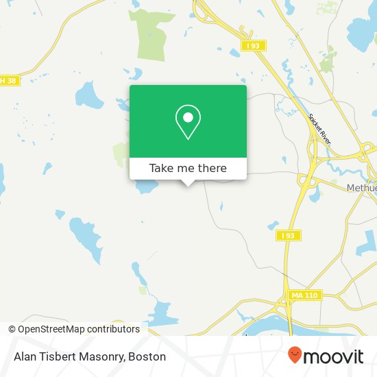 Mapa de Alan Tisbert Masonry