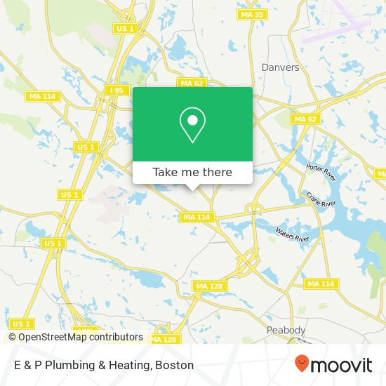 Mapa de E & P Plumbing & Heating