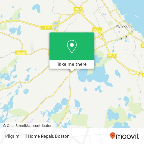 Mapa de Pilgrim Hill Home Repair