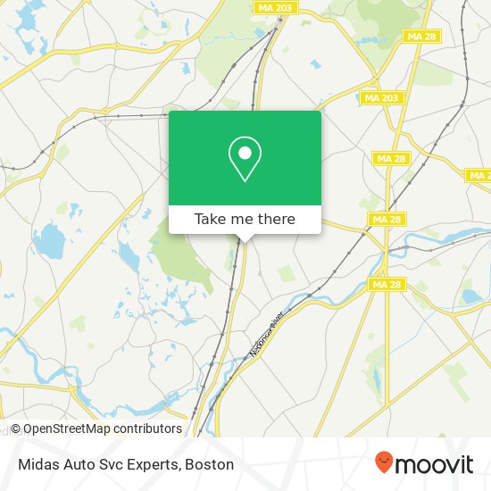 Midas Auto Svc Experts map