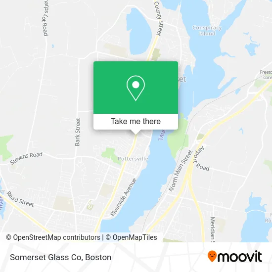 Somerset Glass Co map