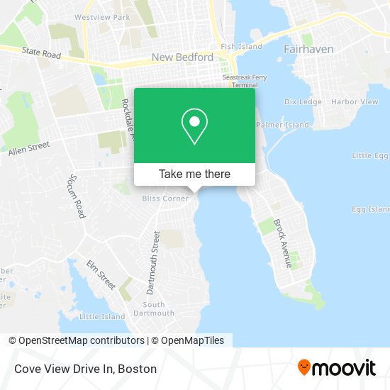 Cove View Drive In map