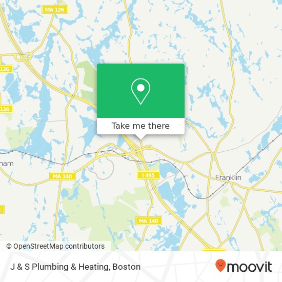 J & S Plumbing & Heating map