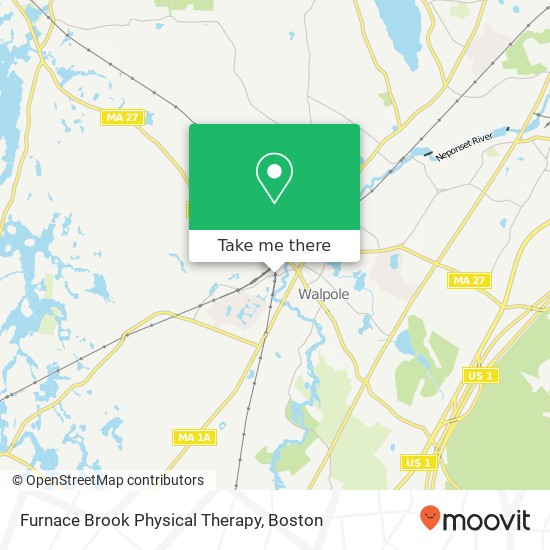 Mapa de Furnace Brook Physical Therapy