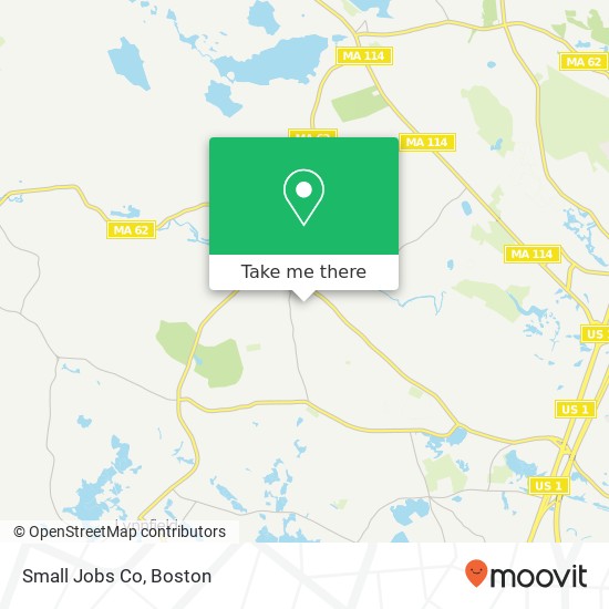 Mapa de Small Jobs Co