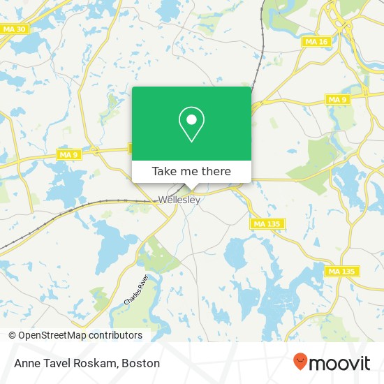 Mapa de Anne Tavel Roskam