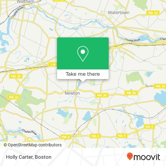 Holly Carter map