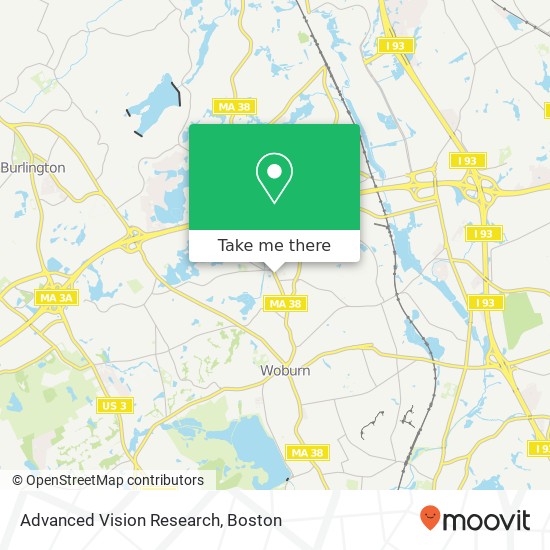 Advanced Vision Research map