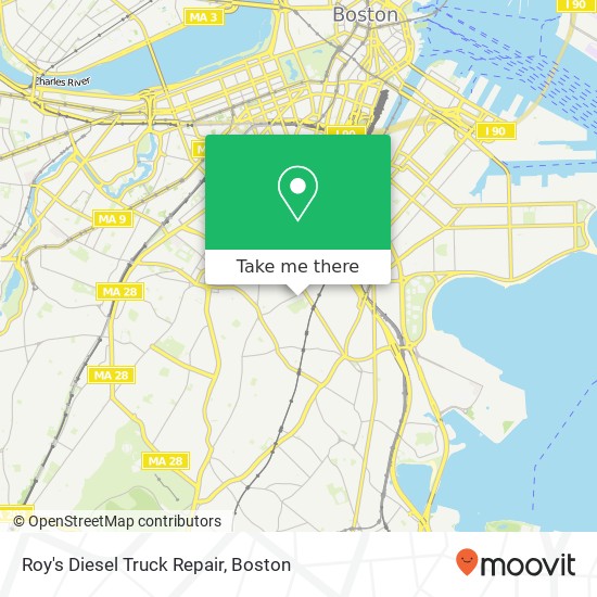 Roy's Diesel Truck Repair map