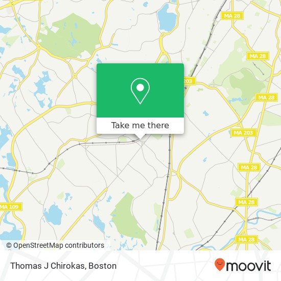 Thomas J Chirokas map