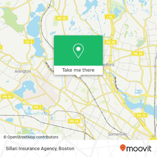 Sillari Insurance Agency map