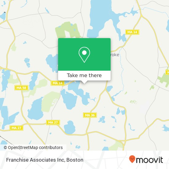 Franchise Associates Inc map