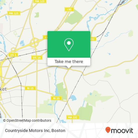 Countryside Motors Inc map