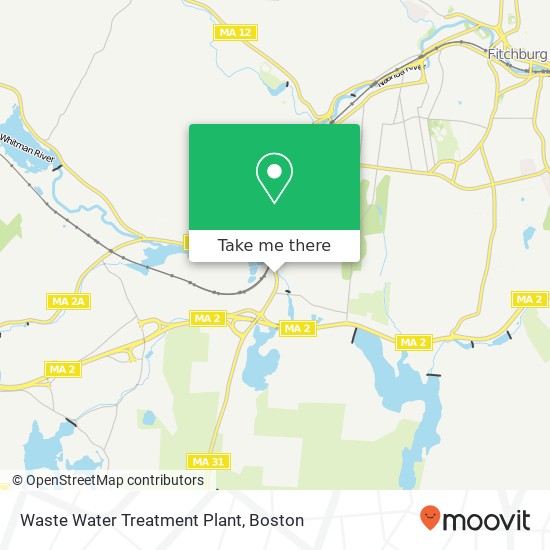 Waste Water Treatment Plant map