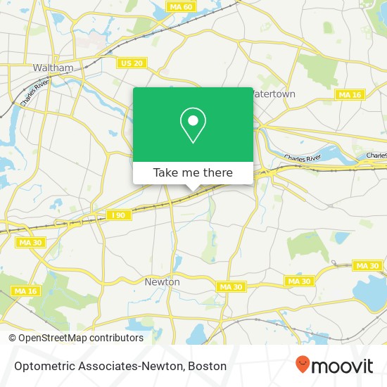 Optometric Associates-Newton map