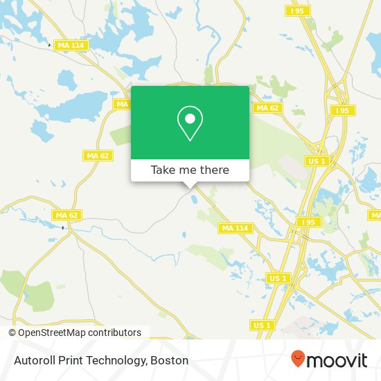 Autoroll Print Technology map