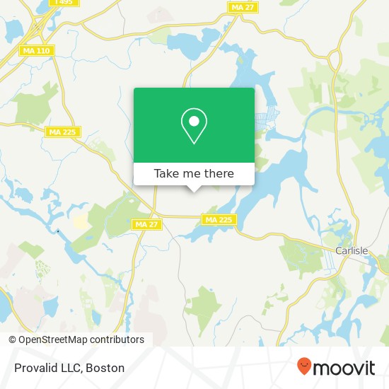 Provalid LLC map