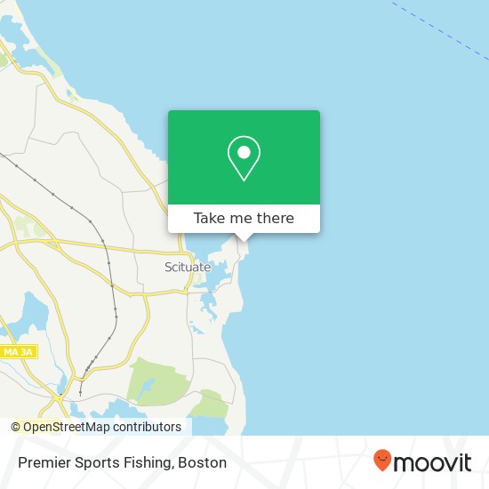 Premier Sports Fishing map