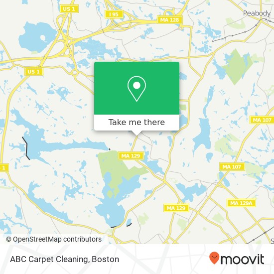 ABC Carpet Cleaning map