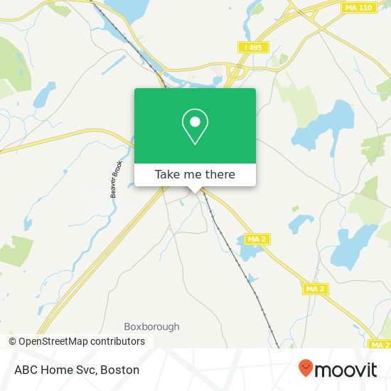 Mapa de ABC Home Svc