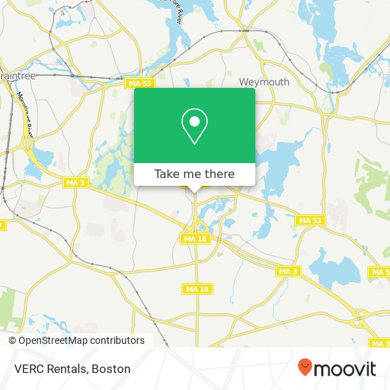 VERC Rentals map