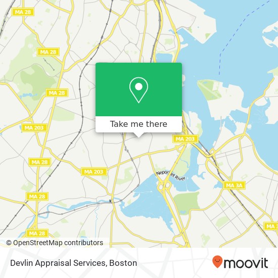 Devlin Appraisal Services map