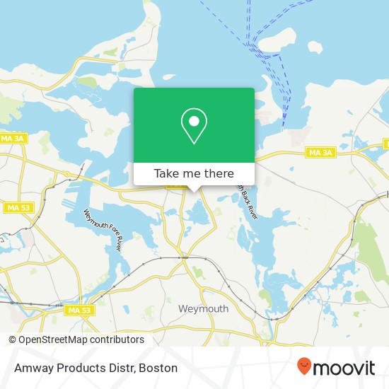 Amway Products Distr map