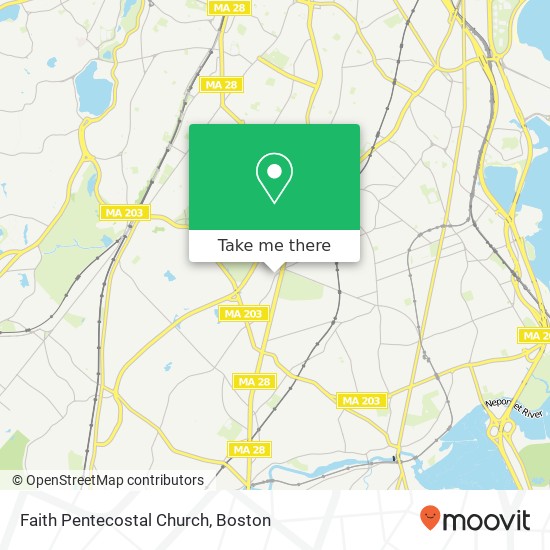 Mapa de Faith Pentecostal Church