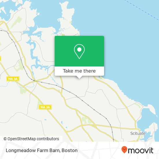 Mapa de Longmeadow Farm Barn