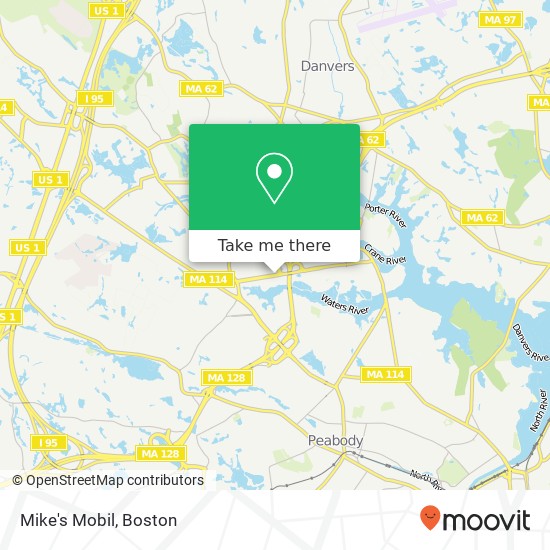 Mike's Mobil map